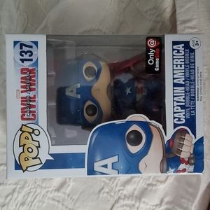 Game stop exclusive Marvel civil war captain America 137
